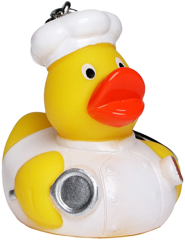 Schlüsselanhänger Ente Koch – Ansicht 1