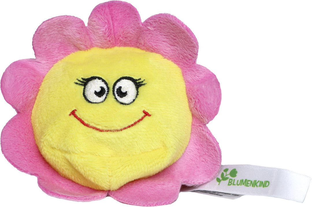 Schmoozies® Blume mit Slogan Blumenkind – Mehrfarbig