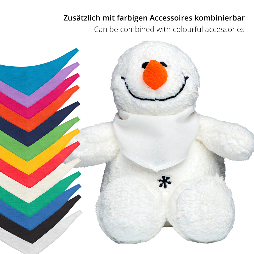 Plüschtier Schneemann Sven – Detailansicht 5