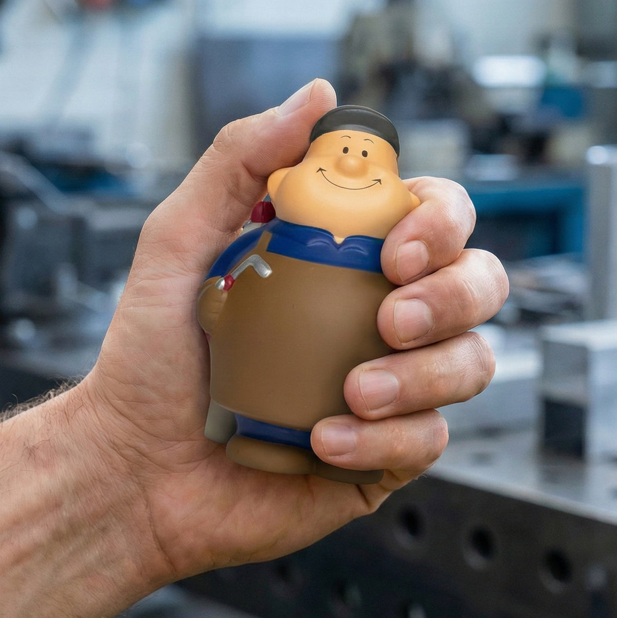 SQUEEZIES® Schweißer Bert® – Detailansicht 2