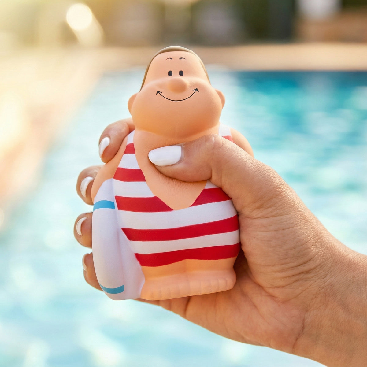 SQUEEZIES® Schwimmer Bert® – Detailansicht 2