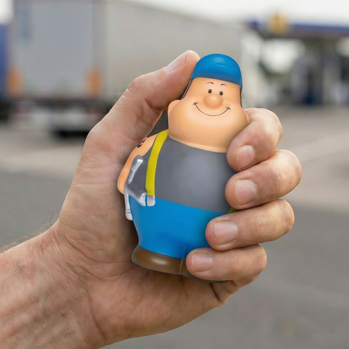 SQUEEZIES® Trucker Bert® – Detailansicht 2