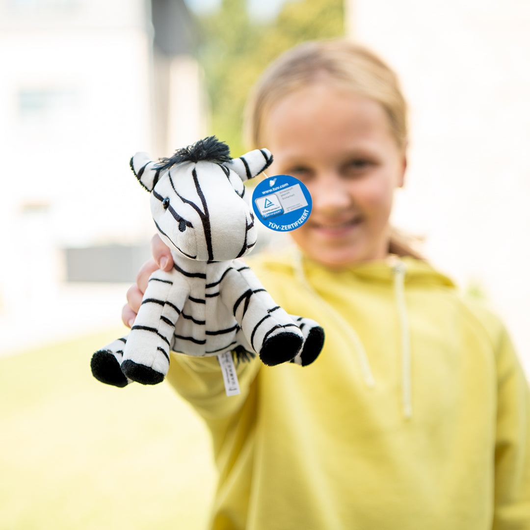 Plüschtier Zebra Zora – Detailansicht 3