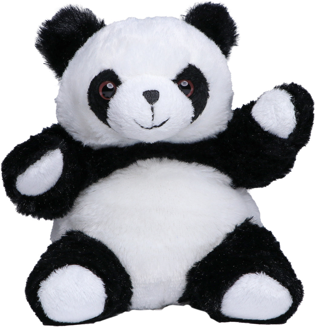 Plüschtier Panda Steffen – Schwarz/weiß – M